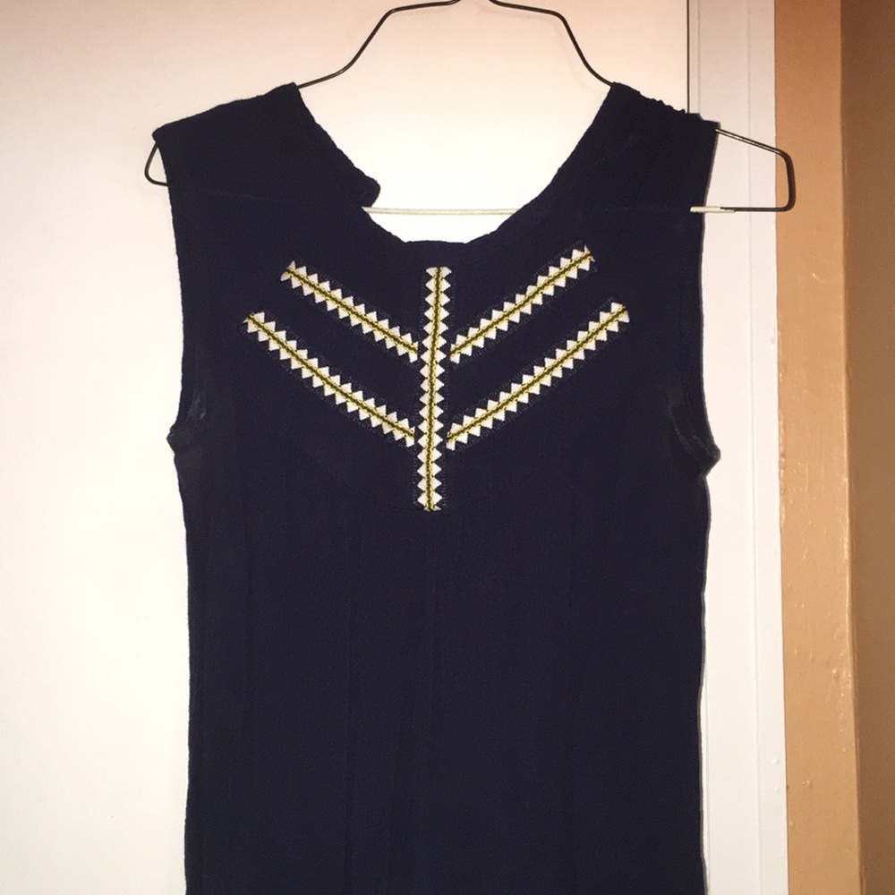 Navy tank top